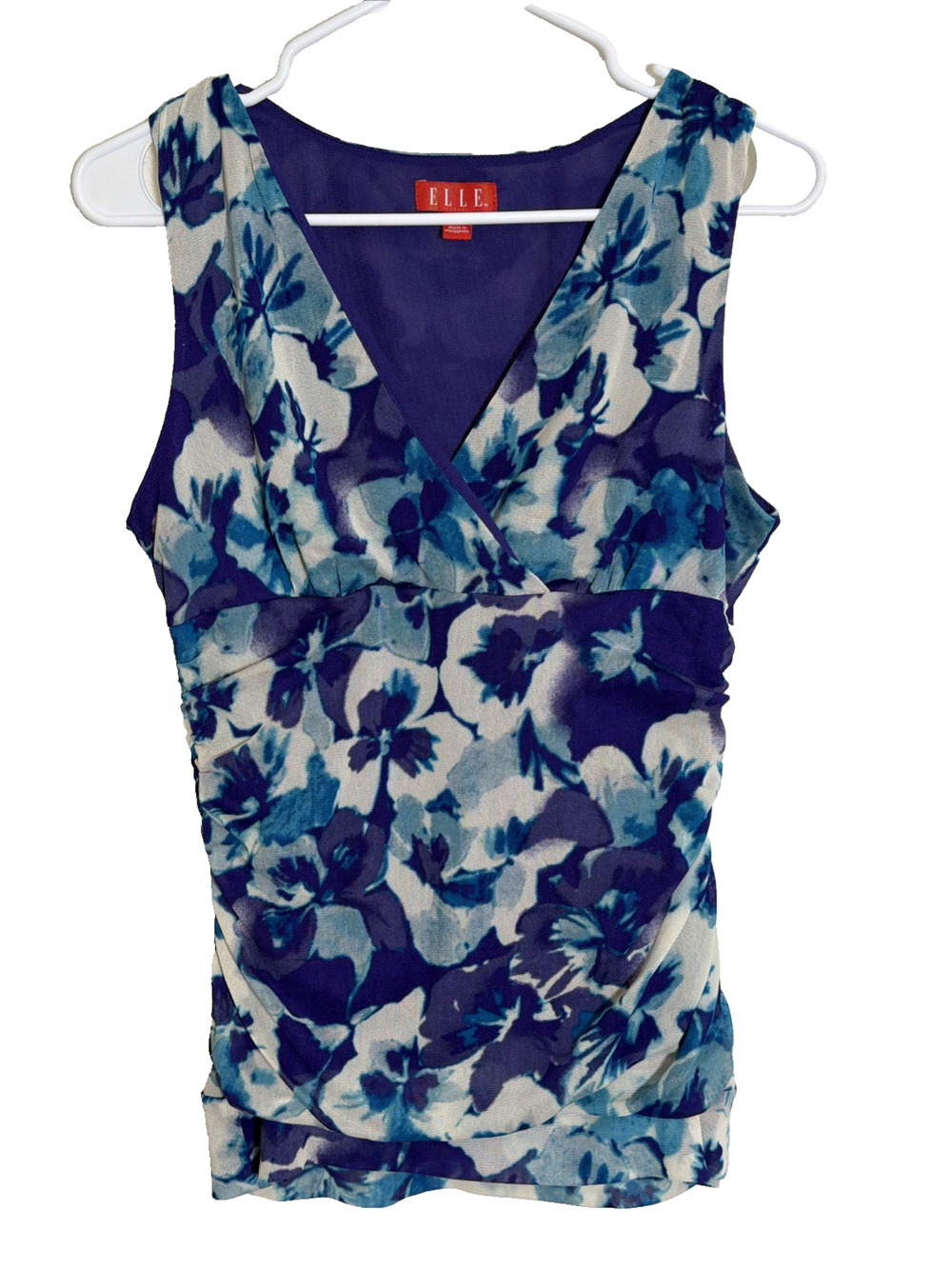 Women's ELLE Sleeveless Blouse Size M
